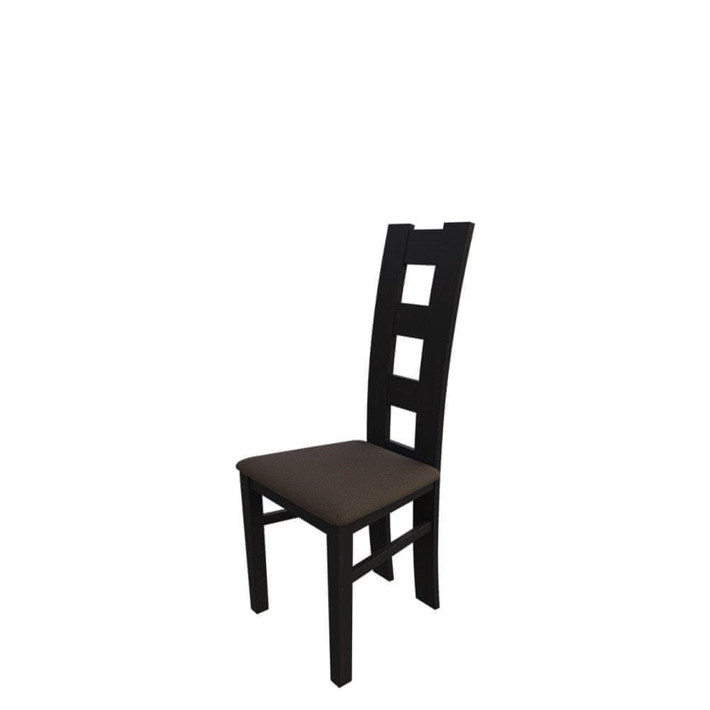Veneti Jedálenská stolička MOVILE 21 - wenge / tmavá hnedá 1